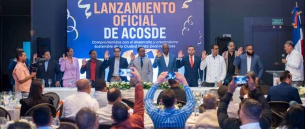 presentan la asociación de constructores de santo domingo este (acosde)